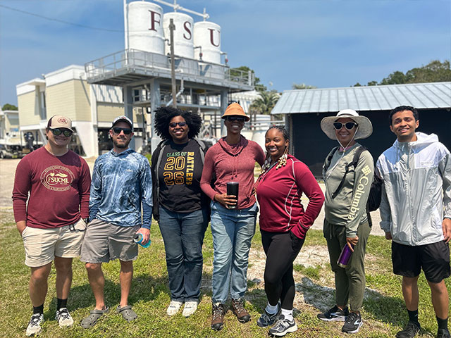 Marine Lab Students